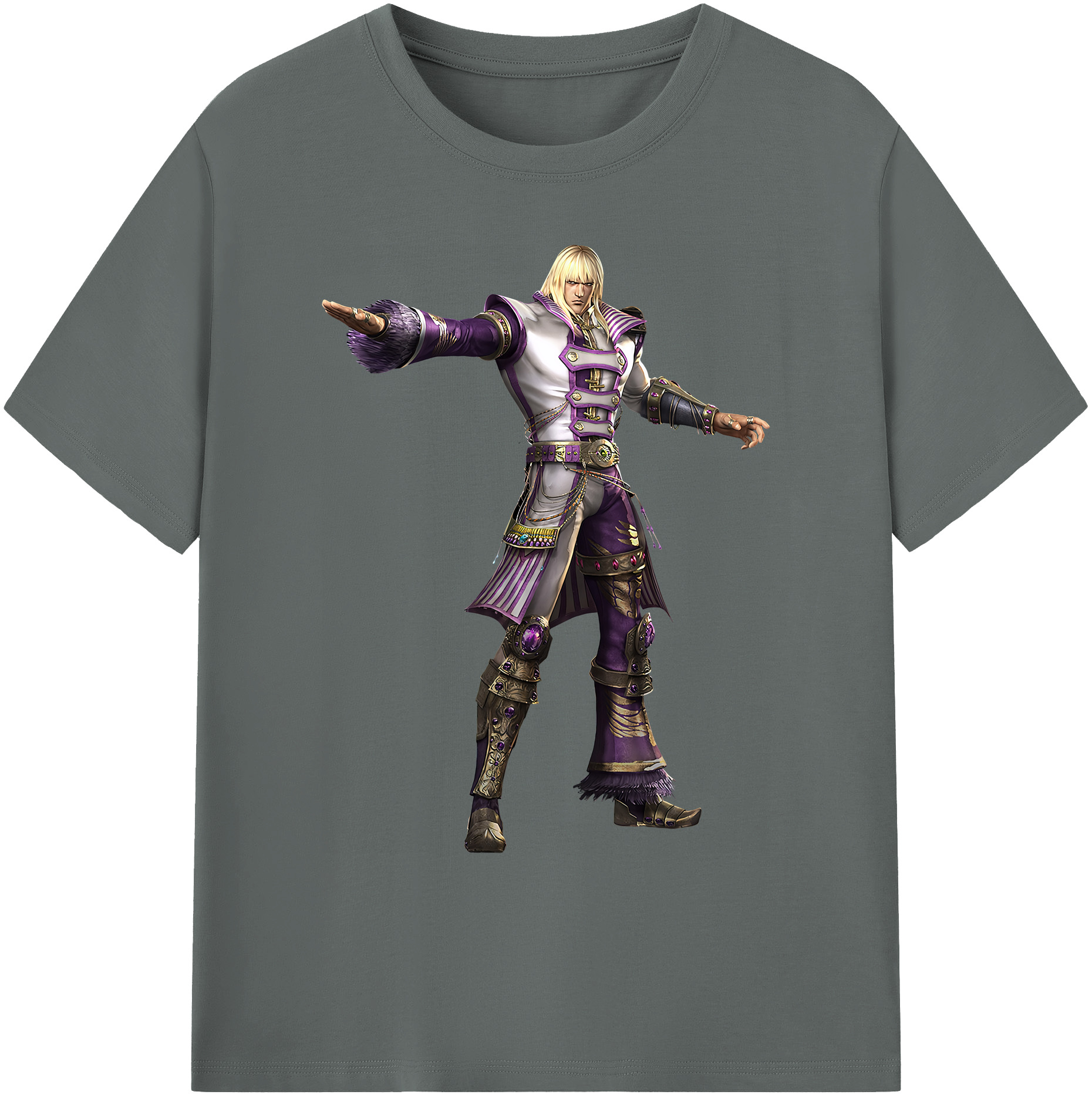 （画像用） 北斗の拳 Fist of the North Star 綿100％ メンズ半袖Tシャツ｜肌触りやわらか＆通気性